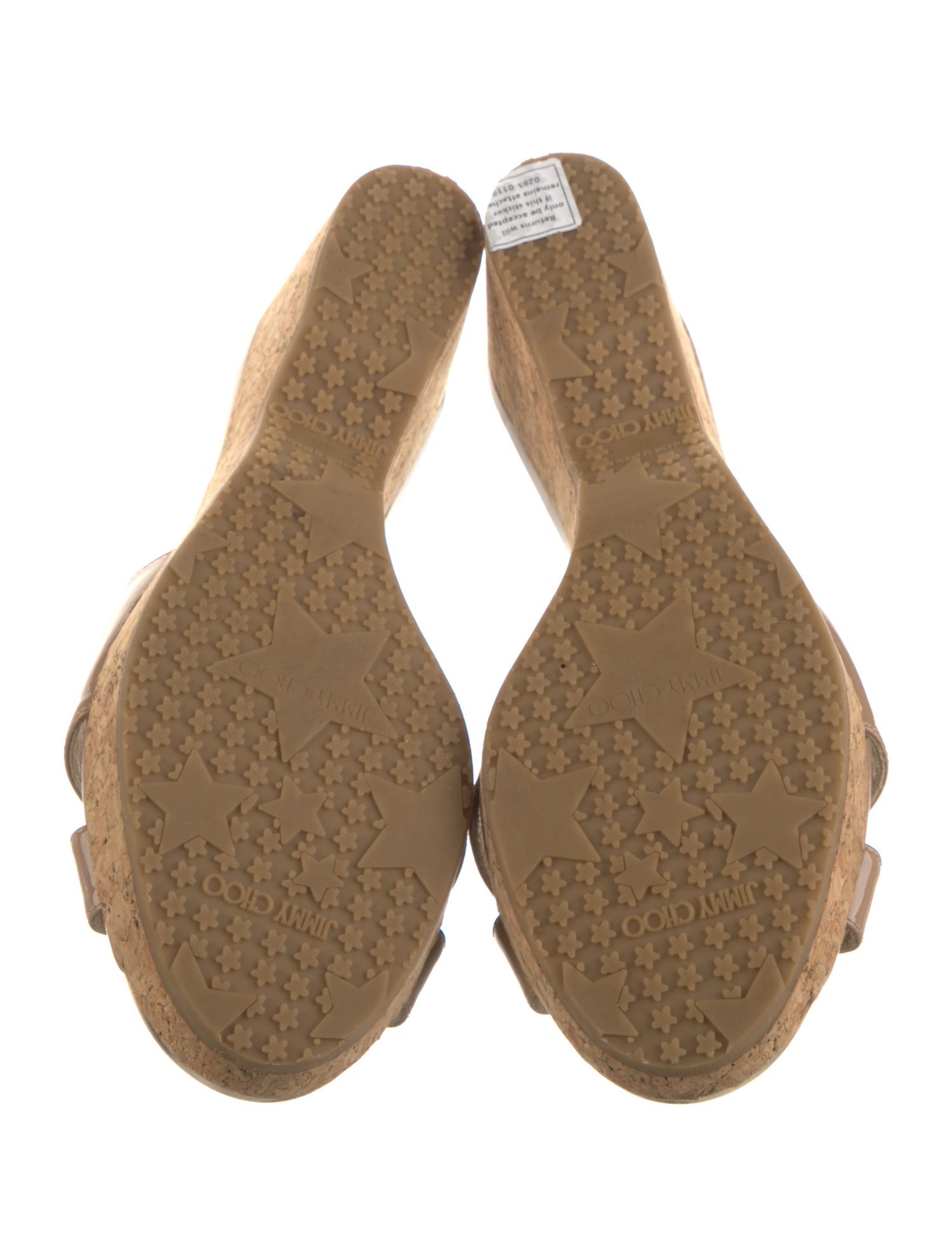 Jimmy Choo Patent Leather Slides