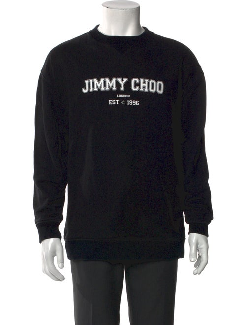 Jimmy Choo Graphic Print Crew Neck Sweatshirt