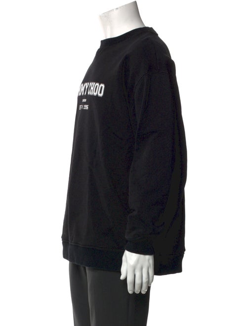 Jimmy Choo Graphic Print Crew Neck Sweatshirt