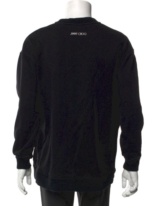 Jimmy Choo Graphic Print Crew Neck Sweatshirt