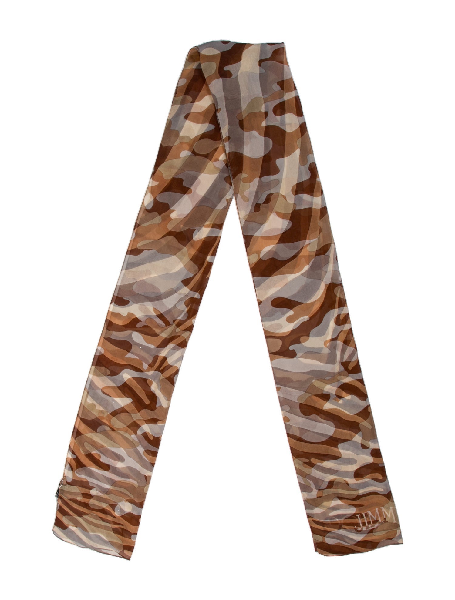 Jimmy Choo Silk Animal Print Scarf