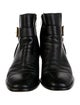 Jimmy Choo Leather Moto Boots