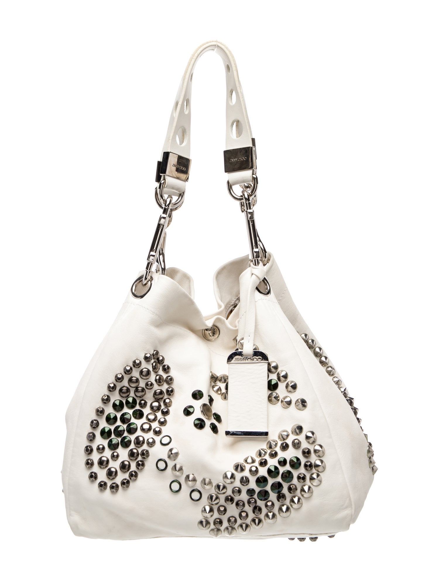 Jimmy Choo Leather Bucket Bag