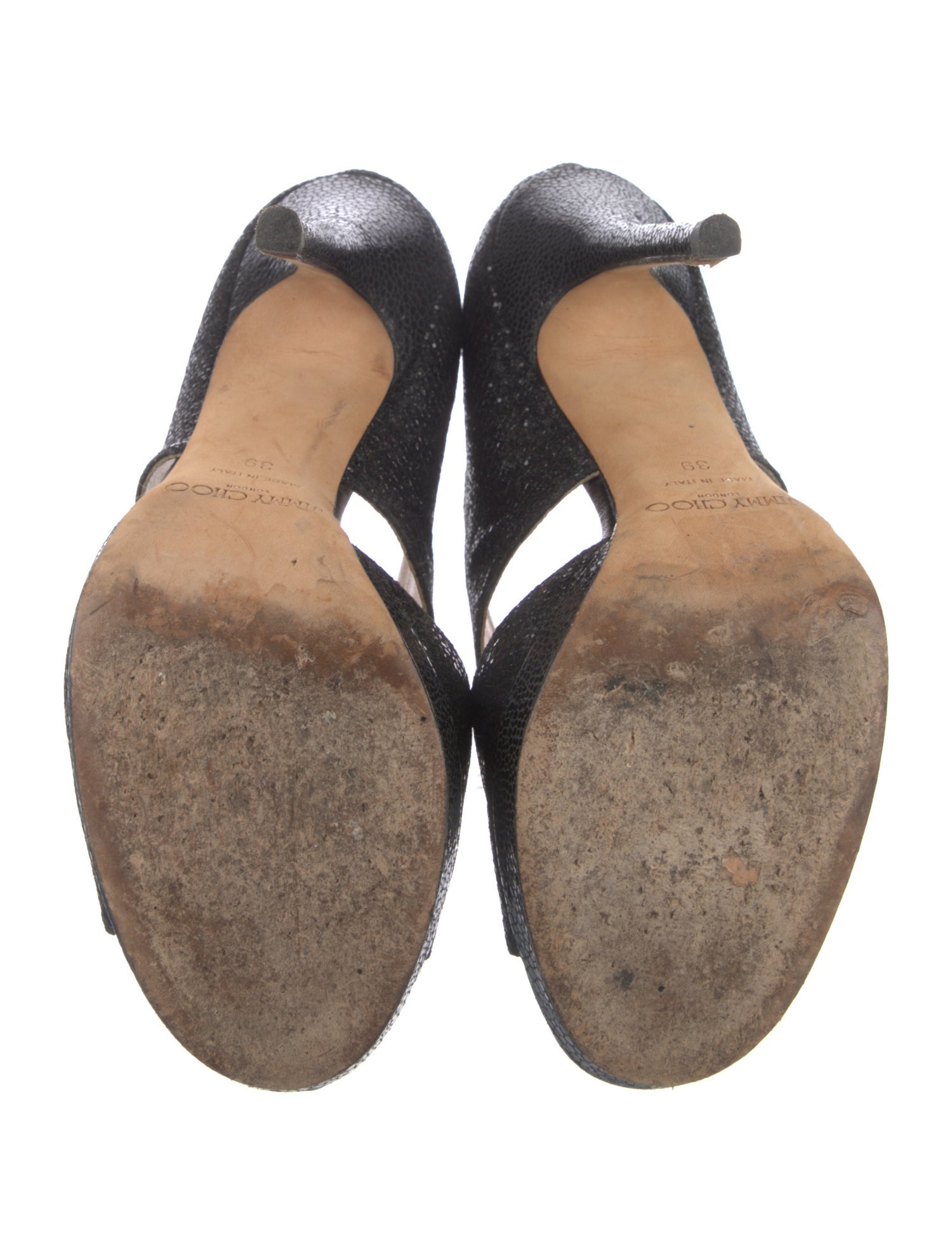 Jimmy Choo Glitter Pumps