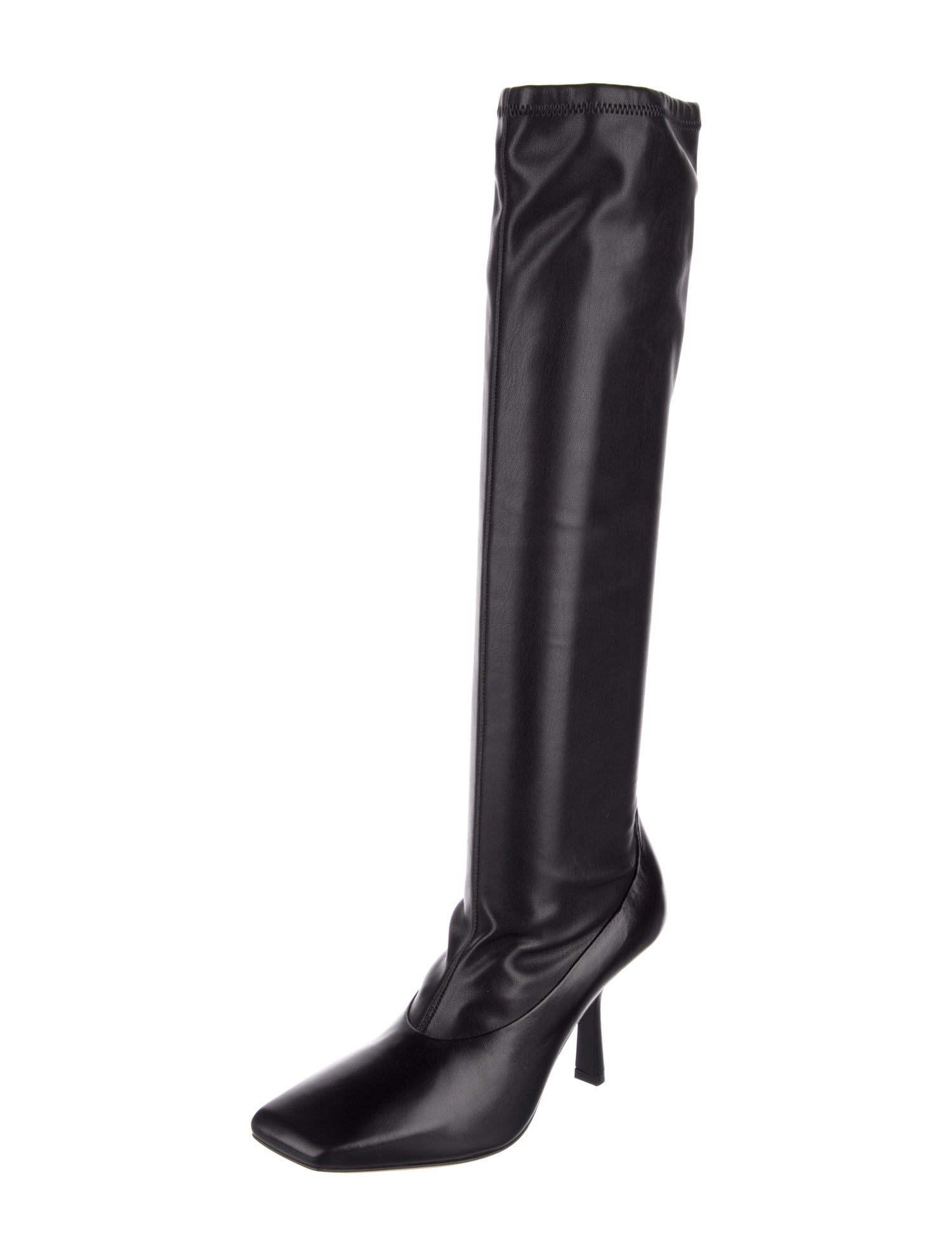 Jimmy Choo Leather Sock Boots