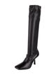 Jimmy Choo Leather Sock Boots