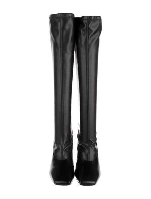 Jimmy Choo Leather Sock Boots