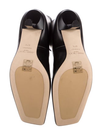 Jimmy Choo Leather Sock Boots