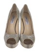 Jimmy Choo Glitter Glitter Accents Pumps