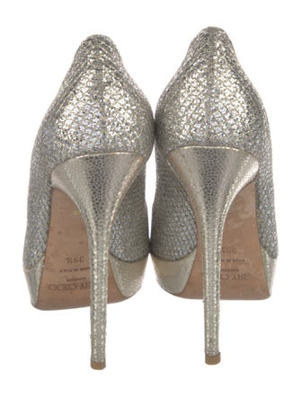 Jimmy Choo Glitter Glitter Accents Pumps
