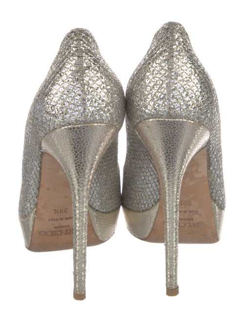 Jimmy Choo Glitter Glitter Accents Pumps