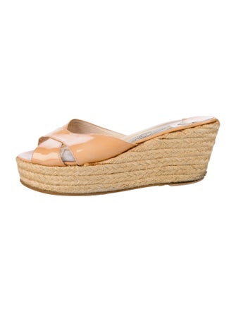 Jimmy Choo Patent Leather Espadrilles