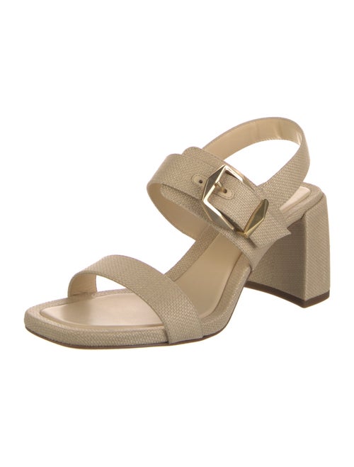 Jimmy Choo Leather Slingback Sandals