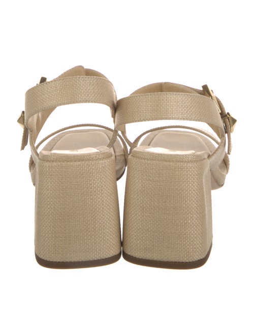 Jimmy Choo Leather Slingback Sandals