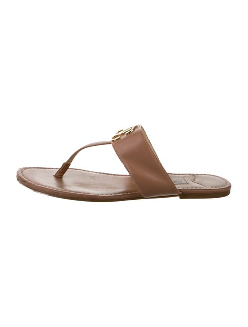 Jimmy Choo Leather Flip Flops