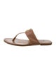 Jimmy Choo Leather Flip Flops