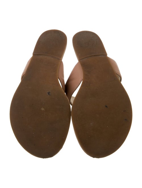 Jimmy Choo Leather Flip Flops