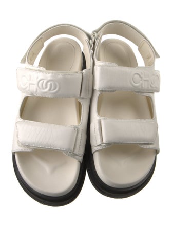 Jimmy Choo Leather Slides