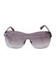 Jimmy Choo Shield Gradient Sunglasses