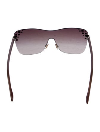 Jimmy Choo Shield Gradient Sunglasses