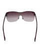 Jimmy Choo Shield Gradient Sunglasses