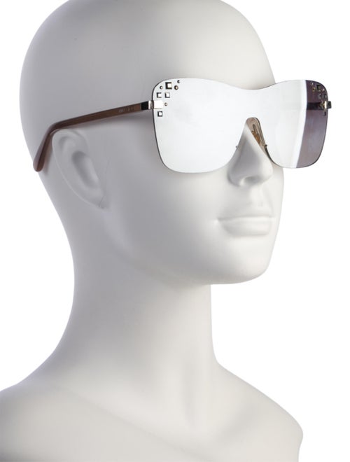 Jimmy Choo Shield Gradient Sunglasses