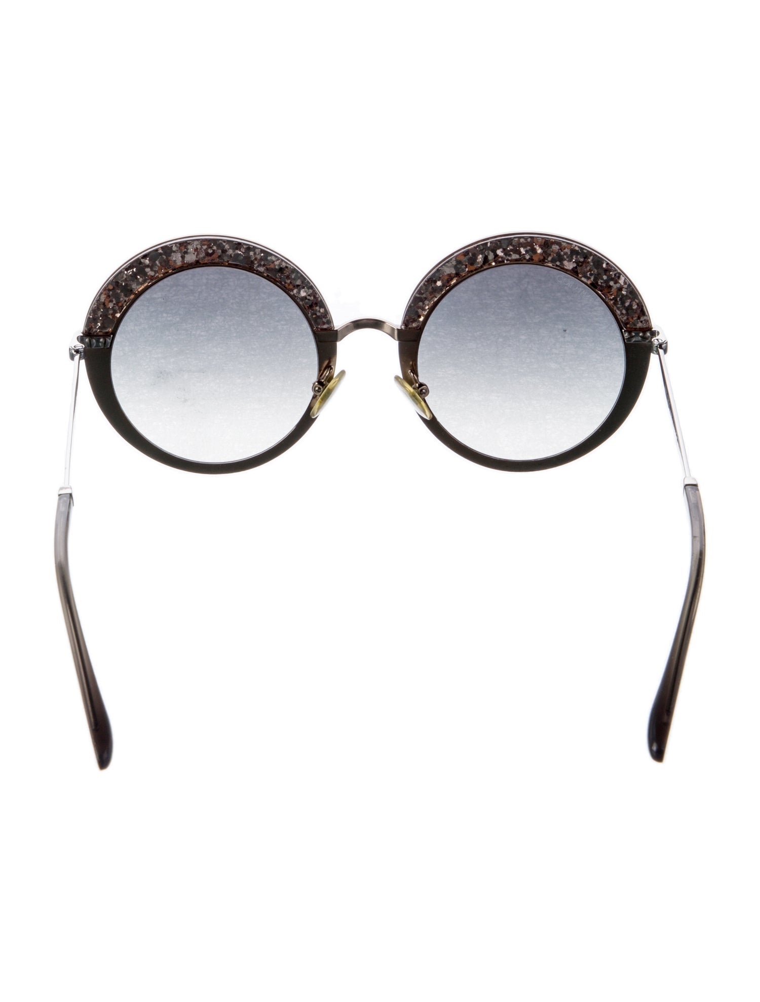 Jimmy Choo Round Gradient Sunglasses