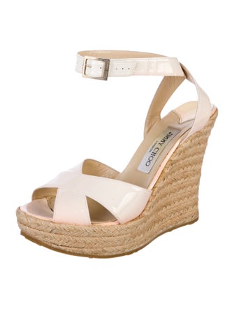 Jimmy Choo Patent Leather Espadrilles