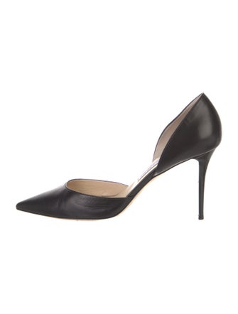 Jimmy Choo Leather D'Orsay Pumps