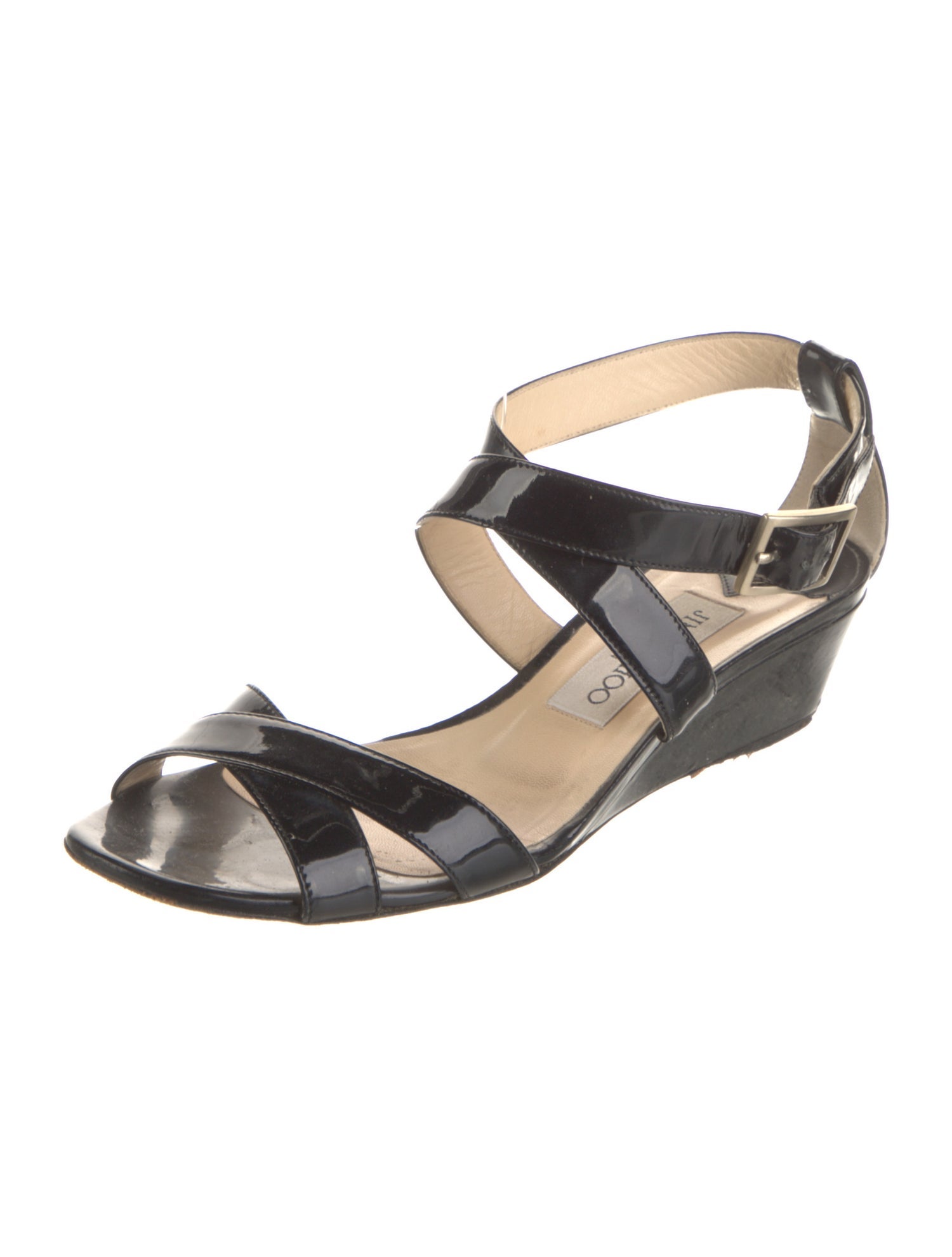 Jimmy Choo Patent Leather Sandals
