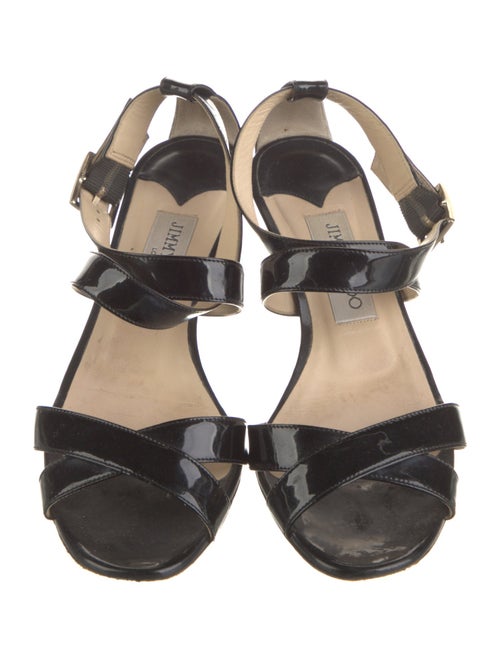 Jimmy Choo Patent Leather Sandals