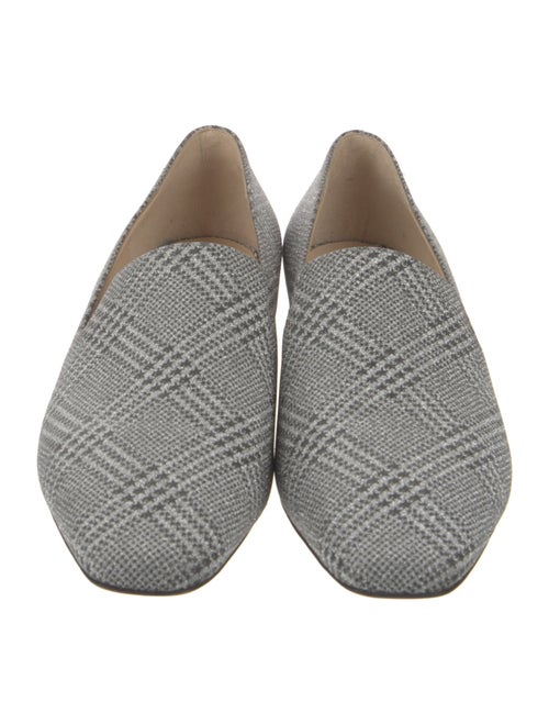 Jimmy Choo Glitter Printed Loafers