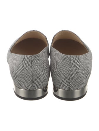 Jimmy Choo Glitter Printed Loafers