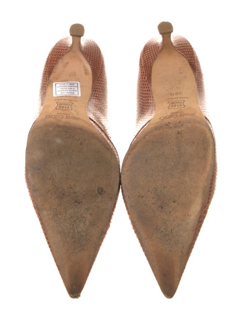 Jimmy Choo Lizard Animal Print Pumps