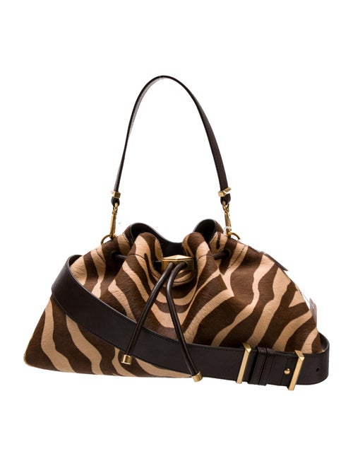 Jimmy Choo Faux Fur Cinch Medium