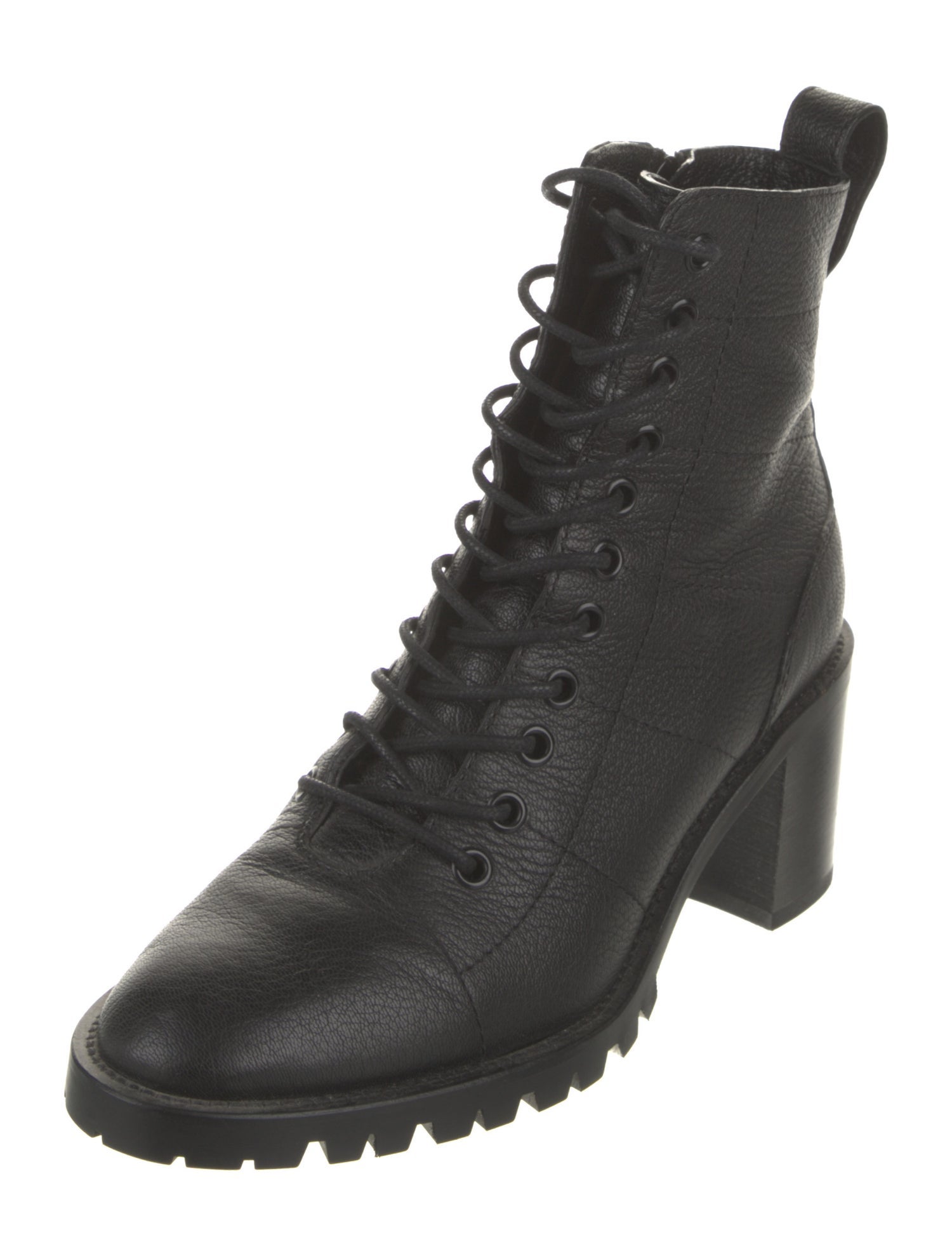 Jimmy Choo Leather Combat Boots