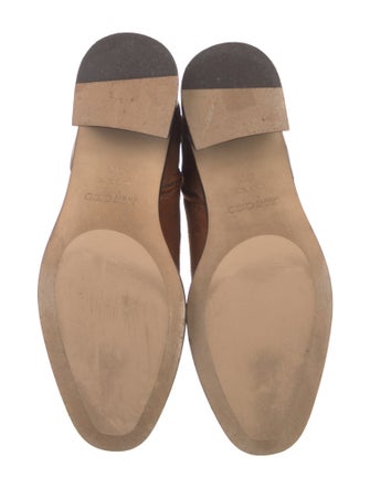 Jimmy Choo Suede Leather Trim Embellishment Boots