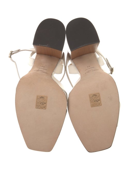 Jimmy Choo Leather Slingback Sandals
