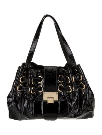 Jimmy Choo Patent Leather Shoulder Bag