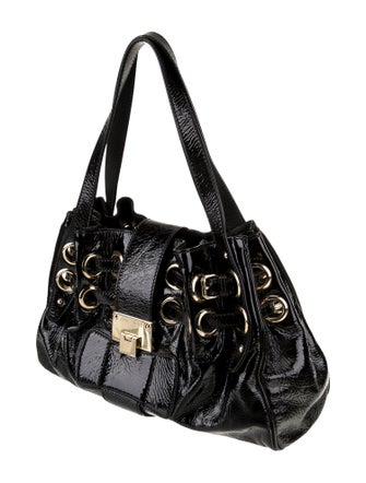 Jimmy Choo Patent Leather Shoulder Bag