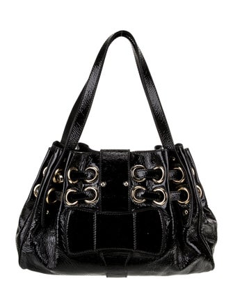 Jimmy Choo Patent Leather Shoulder Bag