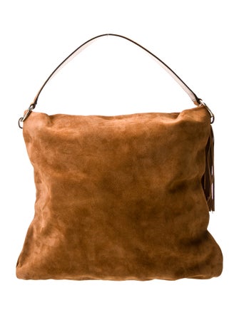 Jimmy Choo Suede Shoulder Bag