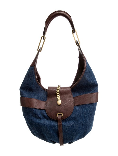 Jimmy Choo Denim Shoulder Bag