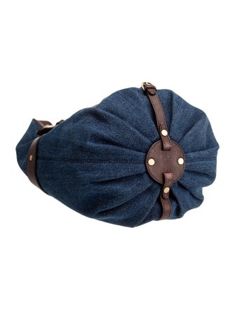 Jimmy Choo Denim Shoulder Bag