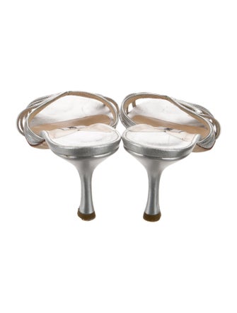 Jimmy Choo Leather Slides