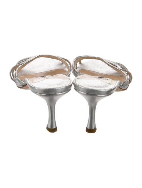 Jimmy Choo Leather Slides