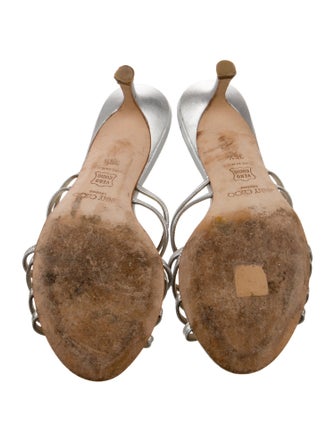 Jimmy Choo Leather Slides