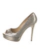 Jimmy Choo Glitter Glitter Accents Pumps
