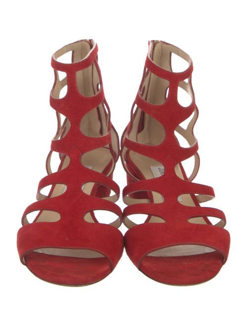 Jimmy Choo Suede Gladiator Sandals