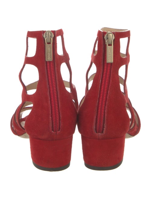 Jimmy Choo Suede Gladiator Sandals